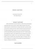 1Benchmark&rdquo;Gospel EssentialsGrand Canyon University CWV 101&colon; Christian Worldview 2Benchmar