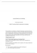 Legal and Ethical Use of TechnologyGrand Canyon UniversityEDL-517&colon; Legal and Ethical Consi