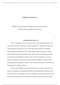 1Employment and Labor LawBachelor of Science in Business Management&comma; Grand Canyon Universi