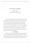 1Freuds Psychoanalytic Theory ApplicationGrand Canyon UniversityCNL-500 Theories and Model
