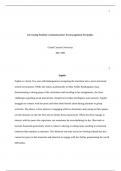 1Increasing Student Communication&colon; Encouragement StrategiesGrand Canyon University400&colon; SPD