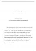 Organizational Behavior and CultureGrand Canyon UniversityHCA-455&colon; Organizational Behavior