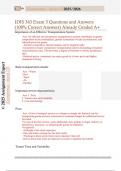IDIS 343 Exam 3 Questions and Answers  &lpar;100&percnt; Correct Answers&rpar; Already Graded A&plus;