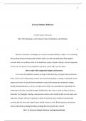 1Personal Wellness ReflectionGrand Canyon UniversityHLT-302 Spirituality and Christian Val