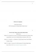 1Reference List AssignmentGrand Canyon UniversityUNV 502&colon; Introduction to Graduate Studies
