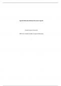 Special Education Reform Persuasive SpeechGrand Canyon UniversitySPD 514&colon; Graduate Studies