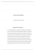 Benchmark&colon; Research ReflectionGrand Canyon University&colon; PSY 362Benchmark&colon; Research Reflecti