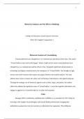 1Rhetorical Analysis and The Effects of BullyingCollege of Education&comma; Grand Canyon Univers