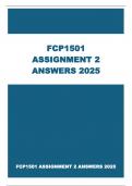 FCP1501 ASSIGNMENT 2 ANSWERS 2025