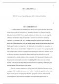 1IDEA and the IEP ProcessSPD-200&colon; Survey of Special Education&colon; Mild to Moderate Disabiliti