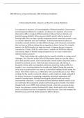 SPD-200 Survey of Special Education&colon; Mild to Moderate DisabilitiesUnderstanding Disability