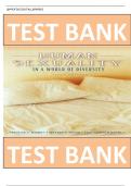 TEST BANK FOR Human Sexuality in a World of Diversity 6th Edition by Spencer A&period; Rathus&comma; Jeffrey S&period; Nevid & Lois Fichner-Rathus &comma; ISBN&colon; 9780205406159 &vert;All Chapters Verified&vert; Guide A&plus;