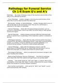 FUNERAL PATHOLOGY EXAMS 