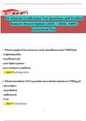ISA Arborist Certification Test Questions and Verified Answers Newest Update &lpar;2025 &sol; 2026&rpar;&comma; 100&percnt; Guaranteed Pass