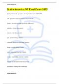 Scribe America OP Final Exam 2025