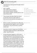 RDH 101 Final study guide