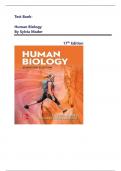 HUMAN BIOLOGY TESTBANK- 17TH EDITION &lpar;Mader 2025&rpar; Updated