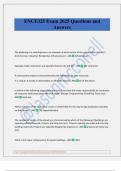 ENCE325 Exam 2025 Questions and Answers