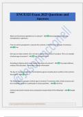ENCE325 Exam 2025 Questions and Answers