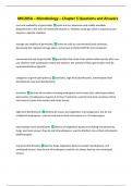 MIC205A &ndash; Microbiology &ndash; Chapter 5 Questions and Answers 