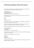 2110 Exam 3 questions with correct answers