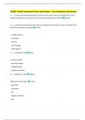 N3280 &ndash; Health Assessment Across the Lifespan &ndash; Test 1 Questions and Answers 
