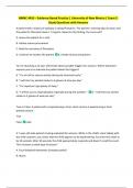 NMNC 4410 &ndash; Evidence-Based Practice &vert; University of New Mexico &vert; Exam 2&colon;  Study Questions with Answers