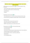 BUNDLE-&colon;&colon;NMNC 4410 EXAMS WITH COMPLETE SOLUTIONS 