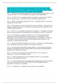 ASNT LEVEL III CERTIFICATION EXAM 2025 WITH 485 REAL EXAM PREP QUESTIONS AND CORRECT VERIFIED ANSWERS&sol; ASNT LEVEL 3 CERTIFICATION TEST 2025 TEST BANK &lpar;BRAND NEW&excl;&rpar;