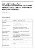 RMIN 4000 UGA Brown Test 4 COMPREHENSIVE QUESTIONS AND VERIFIED ANSWERS &lpar;2025&rpar; &vert;COMPLETE SOLUTIONS &vert;A&plus; GRADED &vert;100&percnt; CORRECT&excl;&excl;
