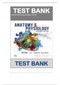 Test Bank For Anatomy and Physiology&comma; 11th Edition &lpar;Patton&comma; 2025&rpar;&comma; Chapter 1-48 &comma;  All Chapters with Answers and Rationals