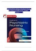 TEST BANK For Keltners Psychiatric Nursing&comma; 9th Edition By Debbie Steele&comma; Verified Chapters 1 - 36&comma; Fully Covered Complete Newest Version