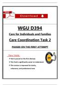 D394 Task 2 &ndash; Complete Passed Assignment &ndash; 2025 Complete & Verified