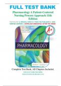 Test Bank for Pharmacology&semi; A Patient-Centered Nursing Process Approach 11th Edition &lpar;Saunders&comma; 2022&rpar;&comma; by Linda E&period; McCuistion&comma; Isbn no&semi; 9780323793155&comma; all 58 Chapters Covered &lpar;UPDATED 2025&rpar;