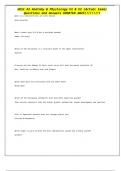 HESI A2 Anatomy & Physiology V1 & V2 &lpar;Actual Exam&rpar; Questions and Answers UPDATED 2025&excl;&excl;&excl;&excl;&excl;&excl;&excl;&excl;&excl;