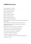 ARDMS Breast Exam NEWEST 2025&sol;2026 ACTUAL COMPLETE QUESTIONS AND CORRECT DETAILED ANSWERS &lpar;VERIFIED ANSWERS&rpar; &vert;ALREADY GRADED A&plus;