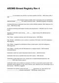 ARDMS Breast Registry Rev 4 NEWEST 2025&sol;2026 ACTUAL COMPLETE QUESTIONS AND CORRECT DETAILED ANSWERS &lpar;VERIFIED ANSWERS&rpar; &vert;ALREADY GRADED A&plus;