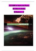 TEST BANK For Inquiry into Physics 8th Edition by Ostdiek&comma; Verified Chapters 1 - 12&comma; Complete Newest Version