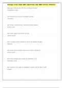 Biology Final Exam 2025 &lpar;Questions and 100&percnt; Correct Answers&rpar;
