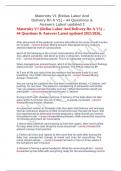 Maternity V1 &lpar;Relias Labor And Delivery Rn A V1&rpar; &ndash; 44 Questions & Answers Latest updated 2025&sol;2026&comma;&period;