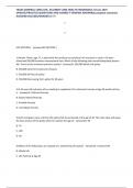 TEXAS GENERAL LINES LIFE&comma; ACCIDENT AND HEALTH INSURANCE 2 Exam 2025 UPDATE&sol;PRACTICE QUESTIONS AND CORRECT VERIFIED ANSWERS&lpar;complete solutions&rpar; ASSURED SUCCESS&sol;GRADED A&plus;&excl;&excl;&excl;