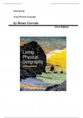 Test Bank for Living Physical Geography First Edition by Bruce Gervais&comma; All Chapters