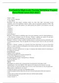 Test bank for High Acuity Nursing 7th Edition by Kathleen Dorman Wagner&comma; Melanie Hardin-Pierce&comma; Darlene Welsh &vert; 9780134459295 &vert; Chapter 1-39 &vert; All Chapters with Answers and Rationals