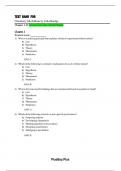 Test Bank For Chemistry 6th Edition By Julia Burdge Chapter 1-25