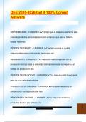 OEE 2025-2026 Get it 100&percnt; Correct  Answers