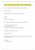 Alteryx Certification Study Guide &vert;&vert; 100&percnt; verified solutions&period;