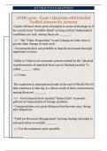 AVMG 4200 - Exam 1 Questions with Detailed  Verified Answers for Accuracy 