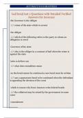 bail bond test 1 Questions with Detailed Verified  Answers for Accuracy 