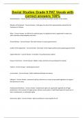 Social Studies Grade 9 PAT Vocab with correct answers 100&percnt;
