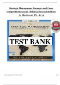 Test Bank for Strategic Management&comma;Concepts and Cases-Competitiveness and Globalization 13th Edition by Michael A&period; Hitt&comma; R&period; Duane Ireland & Robert E&period; Hoskisson- Complete&comma; Elaborated and Latest Test Bank&period; ALL Chapters &lpar;1-13&rpar; Included and Updated
